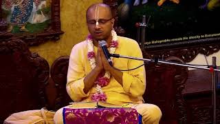 Srimad Bhagavatam Class 11. 03.38  by Vraja Bihari Prabhu at ISKCON Chowpatty on 20 Aug 2017