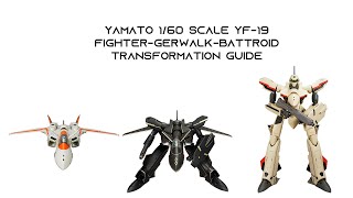 Yamato 1/60 YF-19 Transformation Fighter GERWALK Battroid