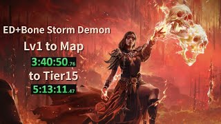League starter to Tier15 - 5 Hour Prep For 0.4 || ED+Bone Storm Witch || POE2