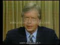 intervention de jimmy carter sur l opération de libération des otages américains à téhéran