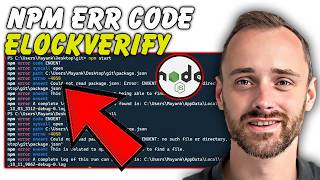 Fix Node js npm ERR! code ELOCKVERIFY 2026