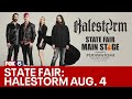 2023 Wisconsin State Fair: Halestorm takes to Main Stage Aug. 4 | FOX6 News Milwaukee