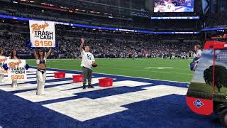 Liam at Colts/ Cowboys  Throws for Special Olympics