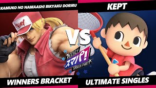 Sumapa 111 - Kamuko no namaashi bikyaku doriru (Terry) Vs. kept (Villager) Smash Ultimate - SSBU