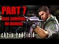 Resident Evil Remastered Real Survival Walkthrough Part 7 - Chris Redfield No Damage (PS4/PC)