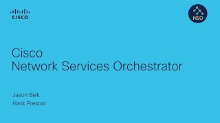 Cisco Network Services Orchestrator Architecture