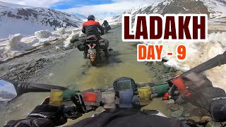 Dangerous WATER CROSSING and Extreme SNOW | ROHTANG PASS ne laga di CLASS | SARCHU to MANALI