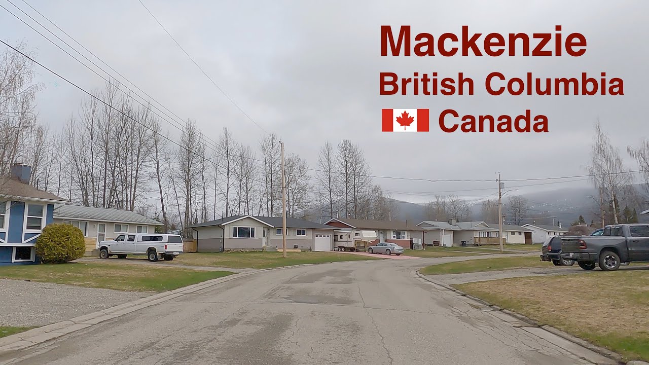 Mackenzie Bc British Columbia Canada Driving Tour Youtube