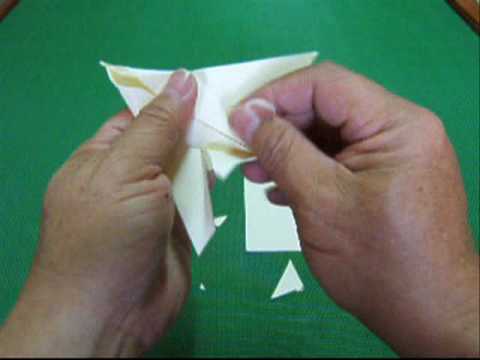 Origami How To Fold F-117 Nighthawk Fighter Plane Part 2 - YouTube