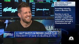 Ex-NFL star J.J. Watt announces investment in Premiere League football club