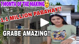 1.1 MILLION PABAHAY BUDGET FOR RHEINA! GRABE MALAPIT NA MATAPOS! #sponsors  #OFW #rheina #shorts