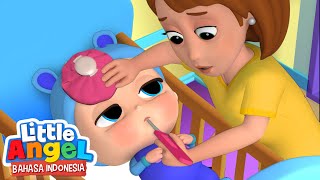 Cepat Sembuh Ya Bayi John! ❤️ Kartun Anak | Little Angel Bahasa Indonesia