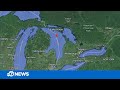 High-altitude object shot down by military aircraft over Lake Huron, officials confirm to ABC News