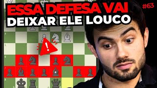 Essa DEFESA deixa os oponentes COM MEDO de te enfrentar no XADREZ ONLINE! SpeedRun #ep63