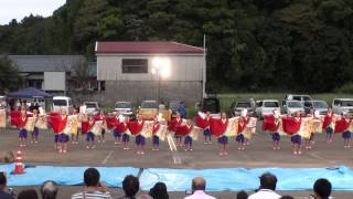 上町よさこい鳴子連・その１　～2013老人保健施設優・長浜病院 納涼祭