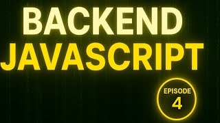 📍Episode 4 |Printing Strings + Numbers + Math Operations| JavaScript Backend Course in Arabic 2025 🟨