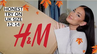 🍁 H&M AUTUMN (HONEST) TRY ON FOR UK SIZE 12-14 BODY - FLATTERING OR FRUMPY?