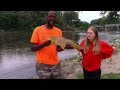 fishing for catfish drum and carp with a friend on the elkhorn river in nebraska