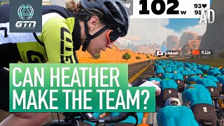 Zwift Triathlon Academy | Can Heather Make The Team?