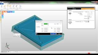 3a. Edgecam TestDrive tutorial - Creating stock and fixtures