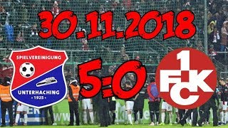 SpVgg Unterhaching 5:0 1. FC Kaiserslautern – 30.11.2018 – Todesstoß für Frontzeck!