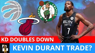 Kevin Durant Trade? Latest News, Rumors & Destinations After KD’s Demands About Steve Nash & Nets GM