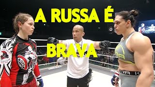 A RUSSA BRAVA PARTIU PRA CIMA DA GABI GACIA - MMA