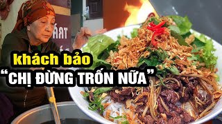 BÚN BÒ NAM BỘ HẢI SẸO | BÀ CHỦ LONG ĐONG bao lần \