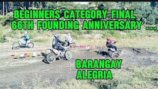 BEGINNERS OPEN FINAL,66TH FOUNDING ANNIVERSARY BRGY ALEGRIA, ALABEL, SARANGANI PROVINCE