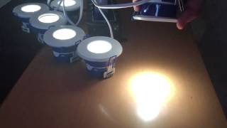 Click Micro Inceptor Dimmable LED Downlight Test