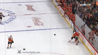 Scott Laughton vs Connor Murphy Nov 1, 2017