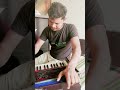 bollywood harmonium playing jhumaka gira re piano short 🙏 music youtubeshorts hsk