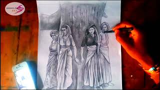 Historical Drawing Moment 😐 / goura Devi/#chipkomoment