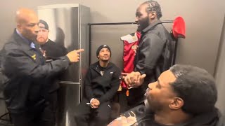 Terence Crawford GIVES LAST-MINUTE SUPPORT to Steve Nelson in locker room MOMENTS BEFORE Pacheco war