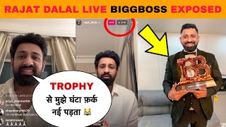 LIVE 🛑- Rajat Dalal First Time Instagram Live 😱 Rajat Dalal Massage To Biggboss Makers 😡