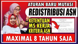 🔴 ATURAN TERBARU MUTASI REDISTRIBUSI ASN PNS \u0026 PPPK, 14 JANUARI 2025