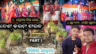 Jamunara Niraa Dhare / Guru Bandana / desh karam parab 2022 /pipilia kendujhar/ jhumar stage program