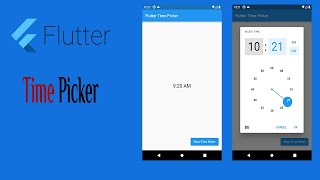 16- Flutter Time Picker