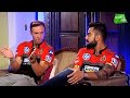 bromance at its best virat and ab de villiers discuss their batting style sports tak