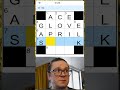 The Thursday Mini NYT Crossword: August 1 2024