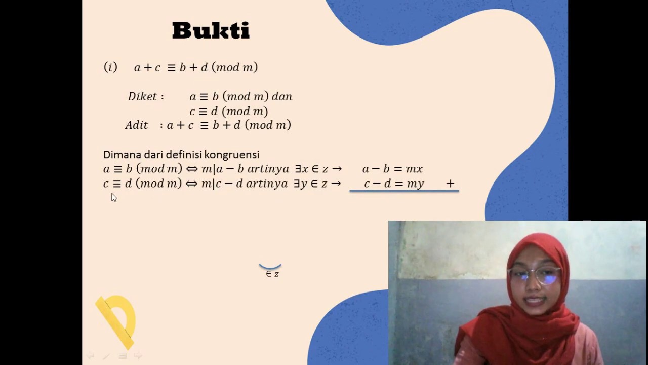 Teori Bilangan - Theorema Kongruensi Beserta Pembuktiannya - YouTube