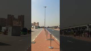 Dubai Bus stand pakkalama #dubai #dubaibus #busstand#bus