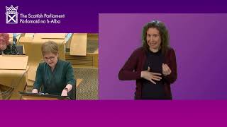 First Minister's Questions (BSL) - 12 January 2023