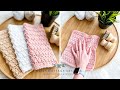 Textured Crochet Dishcloth Tutorial