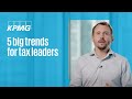 Tax technology: the big trends for tax leaders to watch