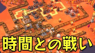 火力不足で時間との戦いになって3面が苦しい自動化タワーディフェンスゲーム【Tower Factory】