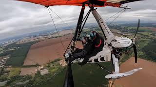 Voo de instrução Trike Ícaros #10  - TGL e Treinamentos de Pane