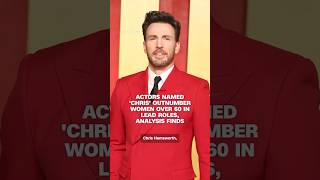 Actors named 'Chris' outnumber women over 60 in lead roles, analysis says