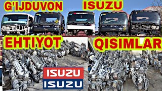 G'IJDUVON ISUZU EHTIYOT QISIMLARI  БУХОРО ГИЖДУВОН ИСУЗУ Б-У ЗОПЧАСТЛАРИ МАТОР КАБИНА  4.04.2021