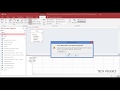 How to create a Delete Query in MS Access | Tech Veggies